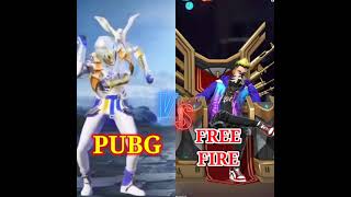 Pubg Vs Free fire // Free fire Vs pubg // shayari video TikTok // attitude video #shorts #shortvideo