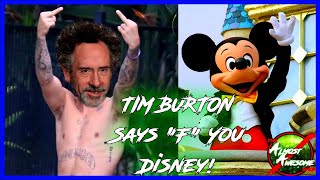 TIM BURTON Disowns Disney?! - Almost Awesome Bits