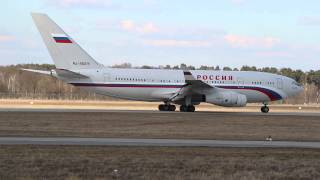 Russia State Transport Company Ilyushin Il-96-300 depature at HAJ 01.04.2013