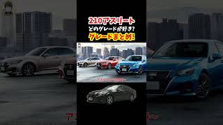 生産から10年以上が経過した今でも大人気の210系クラウンアスリート！どのグレードが好き？ガソリンモデル&グレードまとめ！#トヨタ #クラウン #crown #210系クラウン #210系アスリート