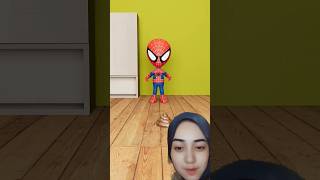 Little Spiderman poops #funny #spiderman #funny #marvel #short #trending