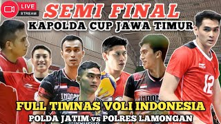 SET 1 LIVE Stream KAPOLDA CUP | POLDA JATIM vs POLRES LAMONGAN