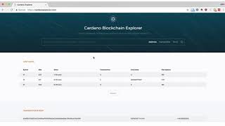 ADA Cardano BlockChain Explained