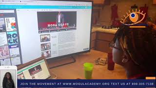 Mogul Code: Mogul Academy Students Design Nosa Eguae Website & One Sheet for #ServeandScale Campaign