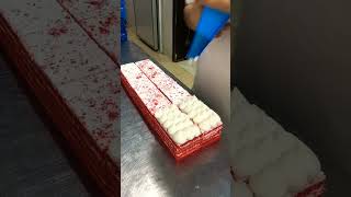 how to make a redvelvet slice cake#shortsyoutube#shortsviralvideo#redvelvetslicecake##cakeideas