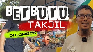 Berburu takjil di lombok,war takjil di lombok