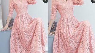 how to make box pleats dress design cutting and stitching