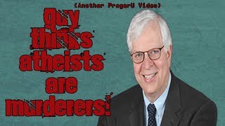 Guy Thinks Atheists Are Murderers!