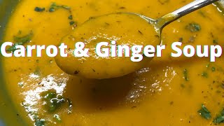 Carrot soup recipes / Carrot soup / Carrot recipes / carrot ginger soup Vegan recipes Soup recipes