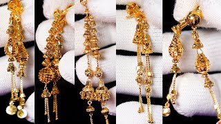 gold earrings jewelry designs 2023 \\ gold earrings jewelry designs 2023