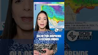 OLA DE FRÍO SORPRENDE A EE.UU. ❄️ #noticias #eeuu #miami #georgia #hispanos