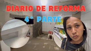 DIÁRIO DE REFORMA 4° (Compras das tomadas)