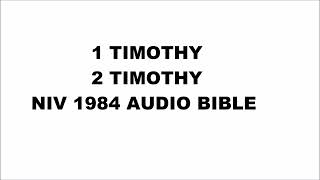 1 Timothy 2 Timothy NIV 1984 Audio Bible First Epistles To Timothy Second Epistles To Timothy