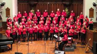 Victoria Soul Gospel Choir sings Silent Night, 2015