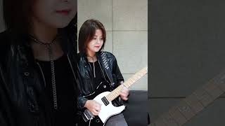 하이웨이스타 여성 기타 드럼커버 Highway Star Women's Guitar Drum Cover #highwaystar #guitar #drum #cover