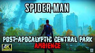 🌆 Spider-Man in Post-Apocalyptic Central Park: Immersive New York Ambience 🌆