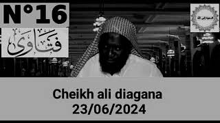 SONINKARA SKH ALI DIAGANA #RÉPONSES AUX QUESTIONS LE 23/06/2024✓