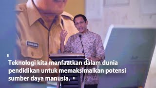 Menteri Nadiem Menanggapi Hasil Studi tentang Peran Teknologi dalam Pendidikan Indonesia