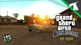 GTA SA HD Xbox Mod para PC Fraco | Widescreen [16:9]