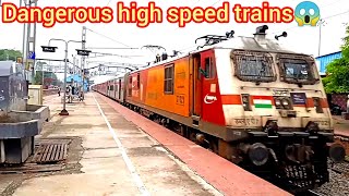 Brahmaputra Mail | Announcement , at Dildarnagar jn | Magadh Express at GRD | Indian Railways