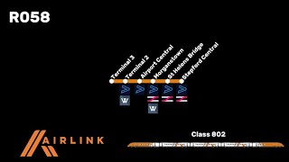 R058 | TERMINAL 3 - STEPFORD CENTRAL | AIRLINK CLASS 802 | STEPFORD COUNTY RAILWAY ROBLOX