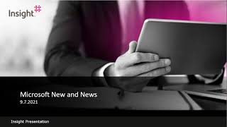 Webinar | Microsoft News and Updates