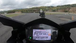 Aprilia RS 660 x Triumph Daytona - Track days under the rain.