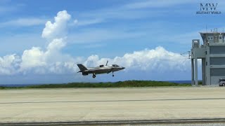 US Marines Refuel F-35B Fighters During Exercise Resolute Dragon 24 in Okinawa