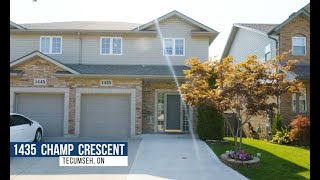 SOLD! 1435 Champ Cres, Tecumseh | 3 Bedrooms; 2.5 Baths | House for Sale | $399,900