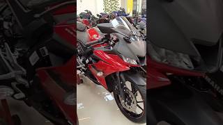 Yamaha R15 top model new Red ♥️ colour #redbike #shortfeed #ytshort #yamahar1