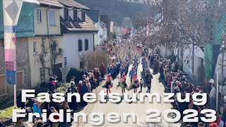 Fridingen - Fasnetsumzug 2023 (in 4K)