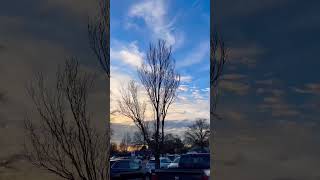 😱⛅️INCREDIBLE Sunsets⛅️😱#subscribe #viral #youtube #youtubeshorts #clouds #winter #cold #sunset