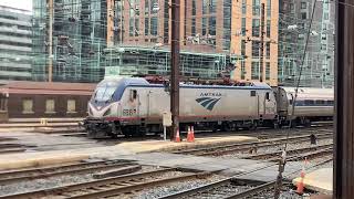 MARC HHP-8 and Amtrak Carolinian Meetup at Union Station