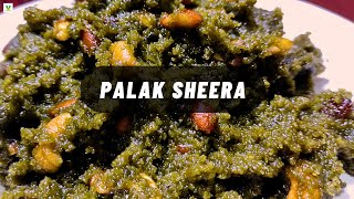 Palak Sheera Recipe - A Nutrient Packed Twist on the Classic Indian Dessert #vegwonderland #sheera