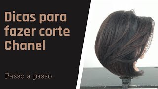 Dica para fazer corte Chanel de bico