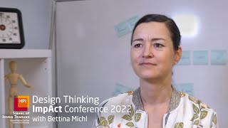 Bettina Michl about Design Thinking in Digital Health | Design Thinking ImpAct Conference 2022