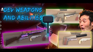 Developer Weapons and Abilities! | The Wild West | Roblox