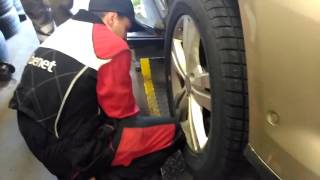 ULTRA FAST CHANGE WHEEL - MERCEDES ML - PIT STOP