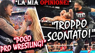 "SUMMERSLAM 2024 E' STATO TROPPO SCONTATO! E POCO PRO WRESTLING..." LA MIA OPINIONE!