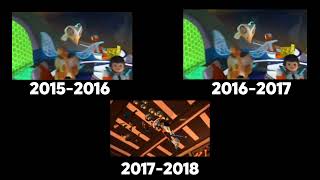 Miles from Tomorrowland/Mission Force One Intro (Season 1-3) Comparison