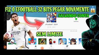 FAÇA ISSO E VOLTE A JOGAR EFOOTBALL 32 BITS SEM LIMITES E SALVANDO A SUA CONTA ✅️ APLICATIVO FREE🔥