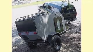 Rock Crawler Square drop camper beginning to end slide show how to.