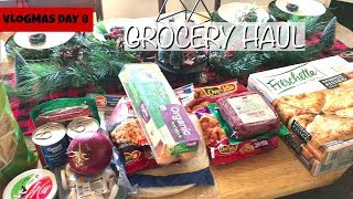 Grocery Haul for Family of 6 || VLOGMAS DAY 8