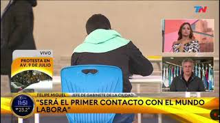 CABA - Trabajo obligatorio y sin paga para estudiantes de escuelas secundarias