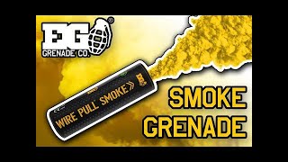 WP40 Yellow Smoke Grenade - Smoke Bomb - Smoke Effect