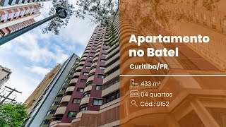 Apartamento, 04 Quartos, 04 Vagas, Andar Alto, Batel, Curitiba.