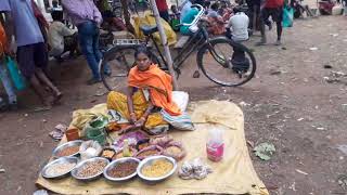 जंगल के बीच एक ऐसा बाज़ार।  देख घबरा गई। jungal ke bich market bazar simdega . #vlogssandeepsb