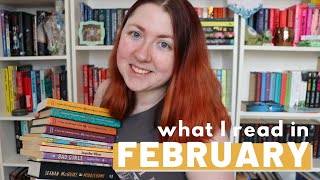 WHAT I READ IN FEBRUARY & MARCH TBR - readathons, audiobooks, Heartstopper, and a new favourite book