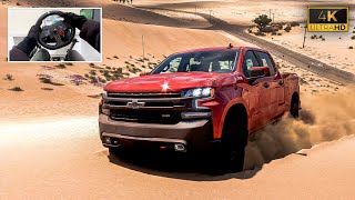 Chevrolet Silverado LT Trail Boss | OFFROAD 4x4 | Forza Horizon 5 | Steering wheel gameplay