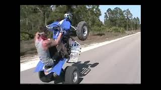 Quads catching big air. Jumping 4-Wheelers in South Florida